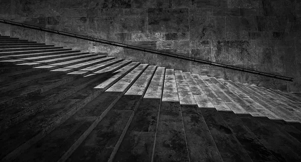 Steps BW